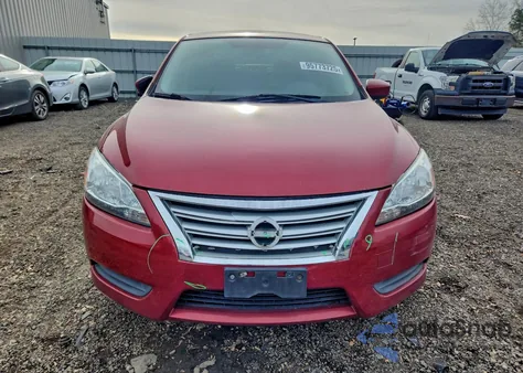 2015 Nissan Sentra S z USA, uszkodzony, nr VIN 3N1AB7AP5FY247034